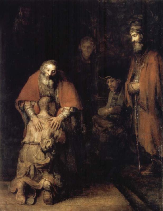 REMBRANDT Harmenszoon van Rijn The Return of the Prodigal Son China oil painting art